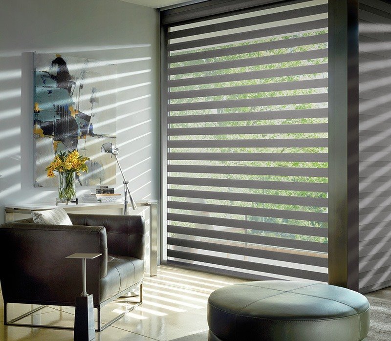 Mesa AZ Modern Designer Banded Shades